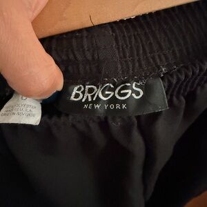 Briggs New York Black Pants